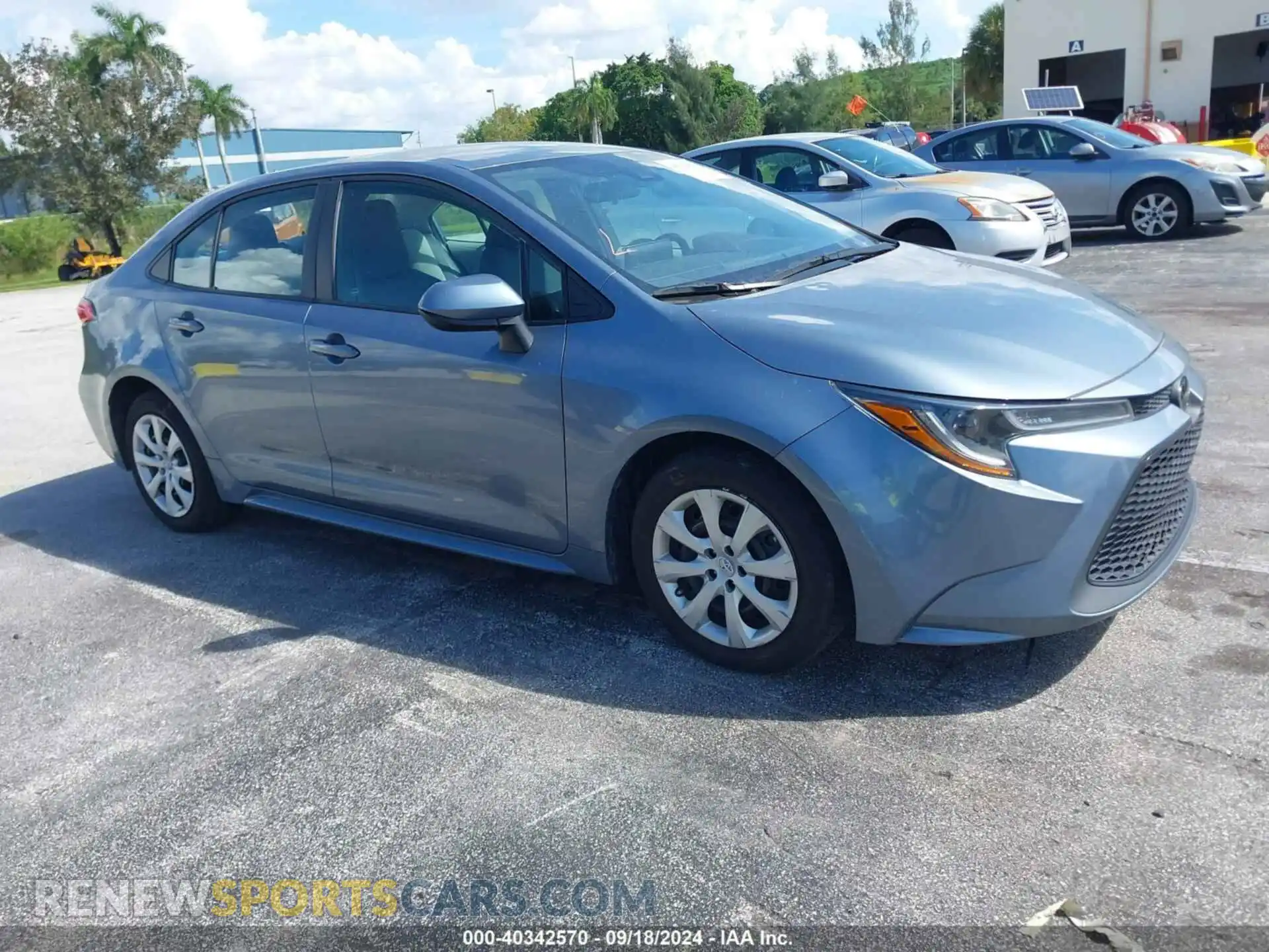 1 Photograph of a damaged car 5YFEPMAE5MP188898 TOYOTA COROLLA 2021