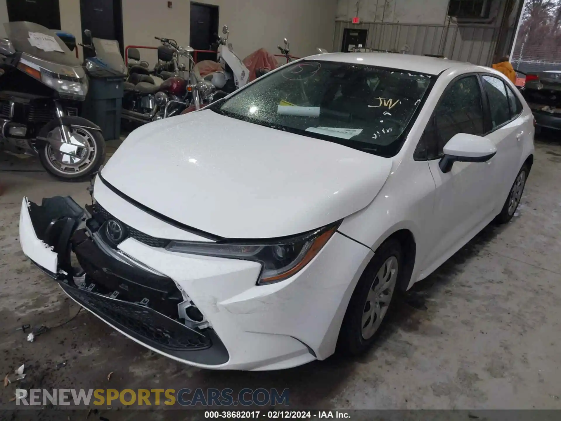 2 Фотография поврежденного автомобиля 5YFEPMAE5MP189582 TOYOTA COROLLA 2021