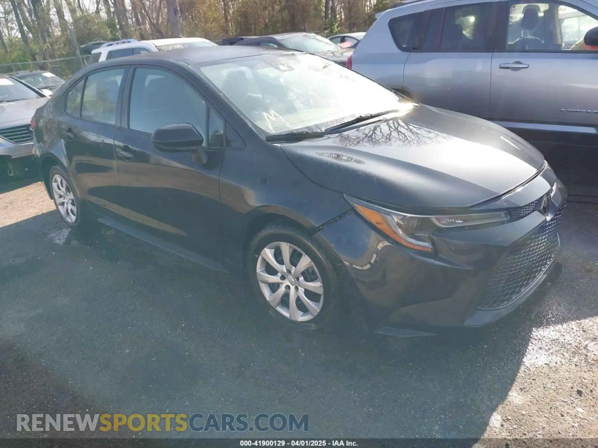1 Photograph of a damaged car 5YFEPMAE5MP190845 TOYOTA COROLLA 2021