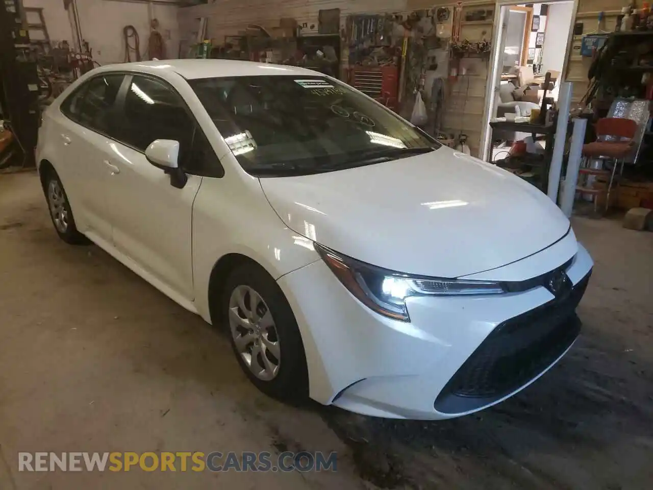 1 Photograph of a damaged car 5YFEPMAE5MP201911 TOYOTA COROLLA 2021