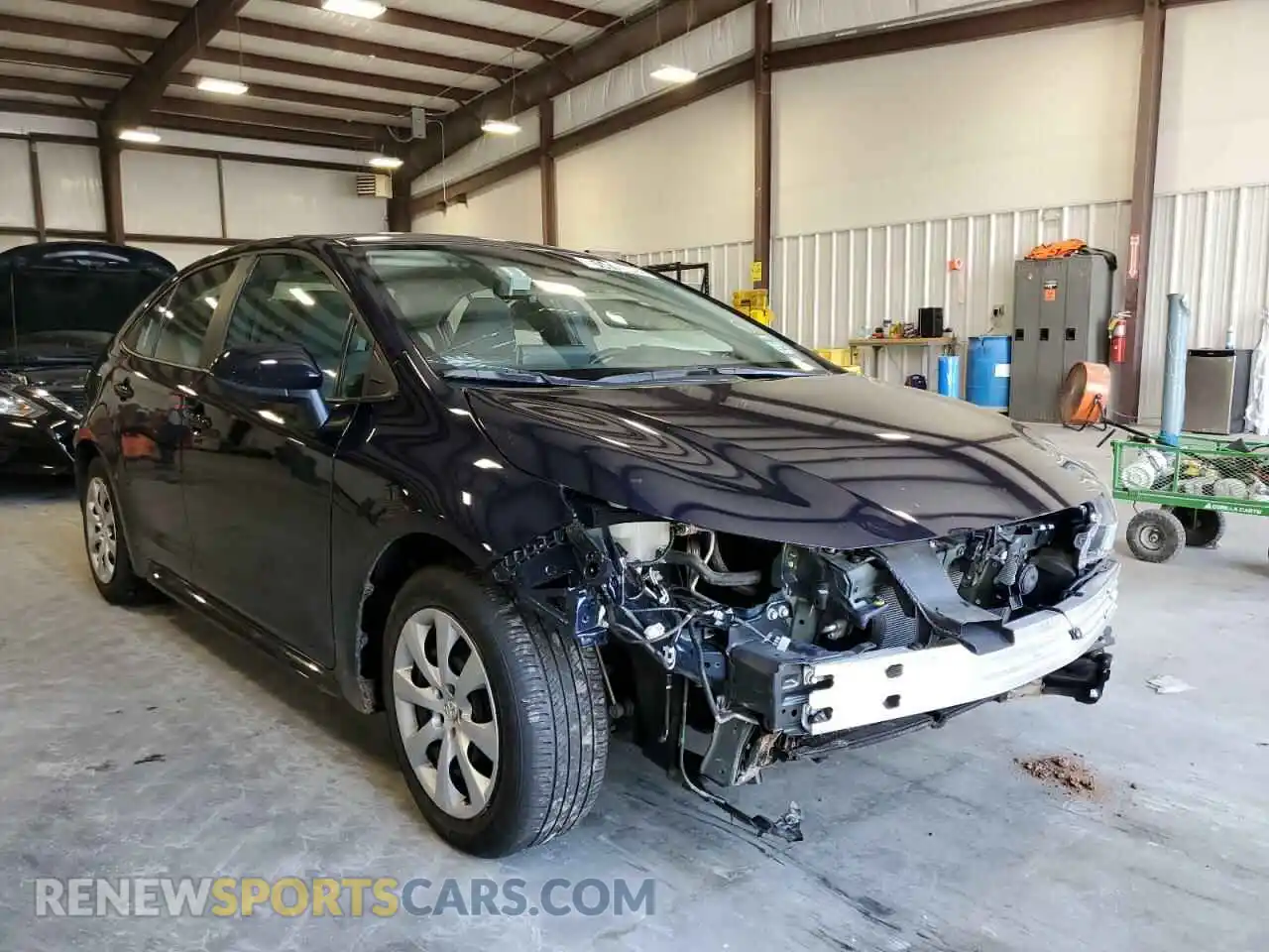 1 Photograph of a damaged car 5YFEPMAE5MP202945 TOYOTA COROLLA 2021
