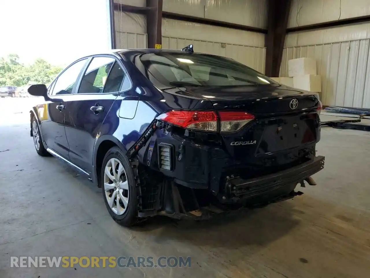 3 Photograph of a damaged car 5YFEPMAE5MP202945 TOYOTA COROLLA 2021