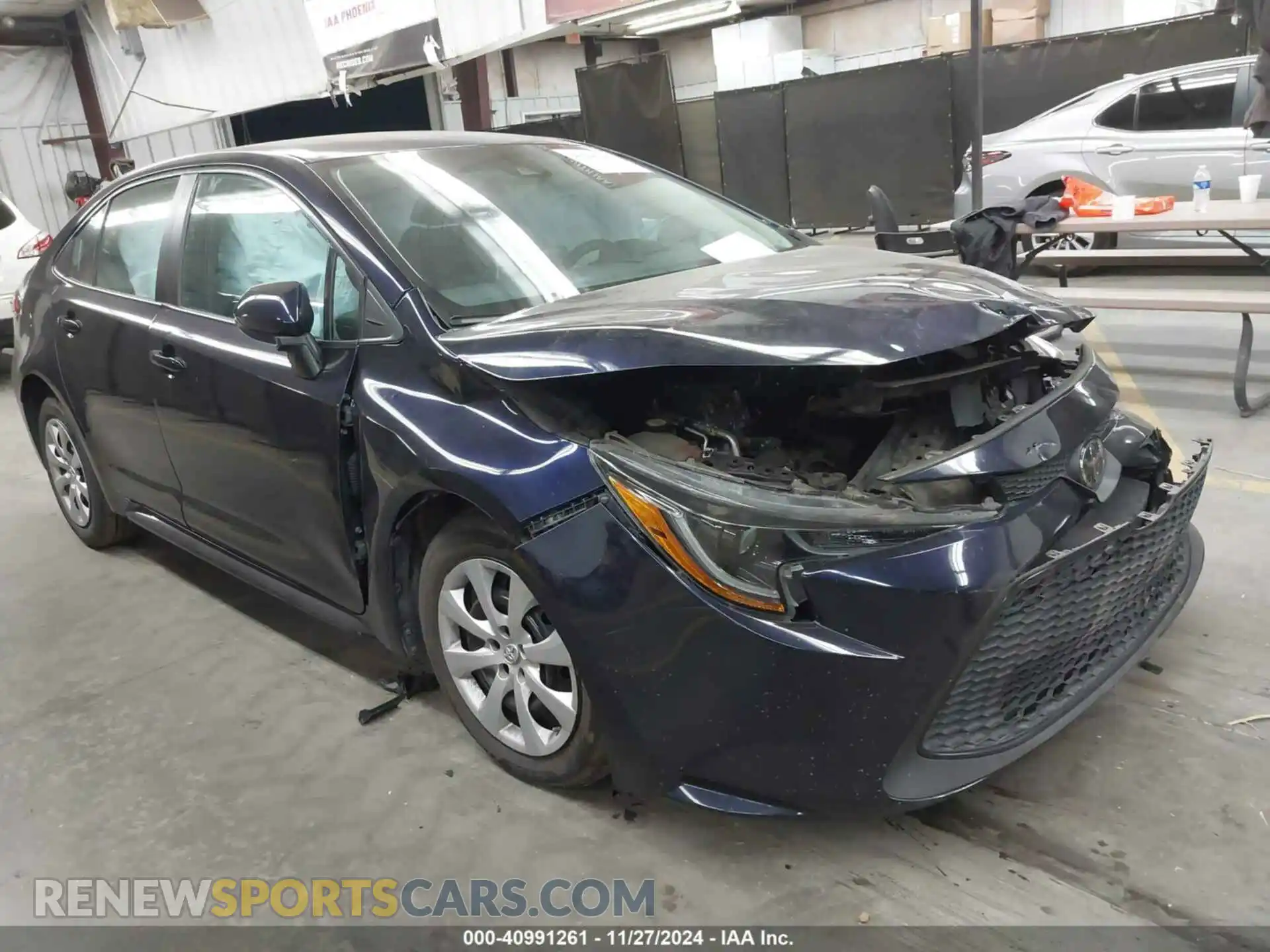 1 Photograph of a damaged car 5YFEPMAE5MP203660 TOYOTA COROLLA 2021