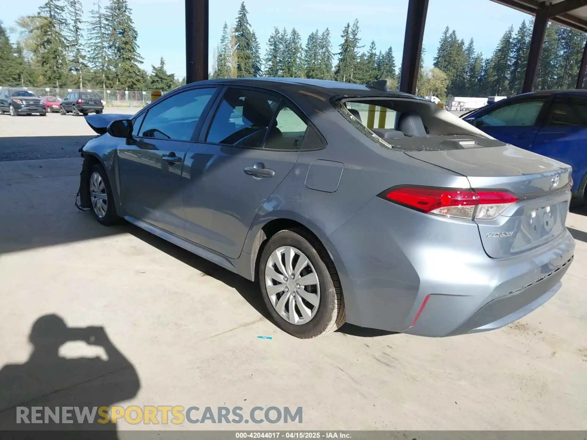 3 Фотография поврежденного автомобиля 5YFEPMAE5MP204274 TOYOTA COROLLA 2021