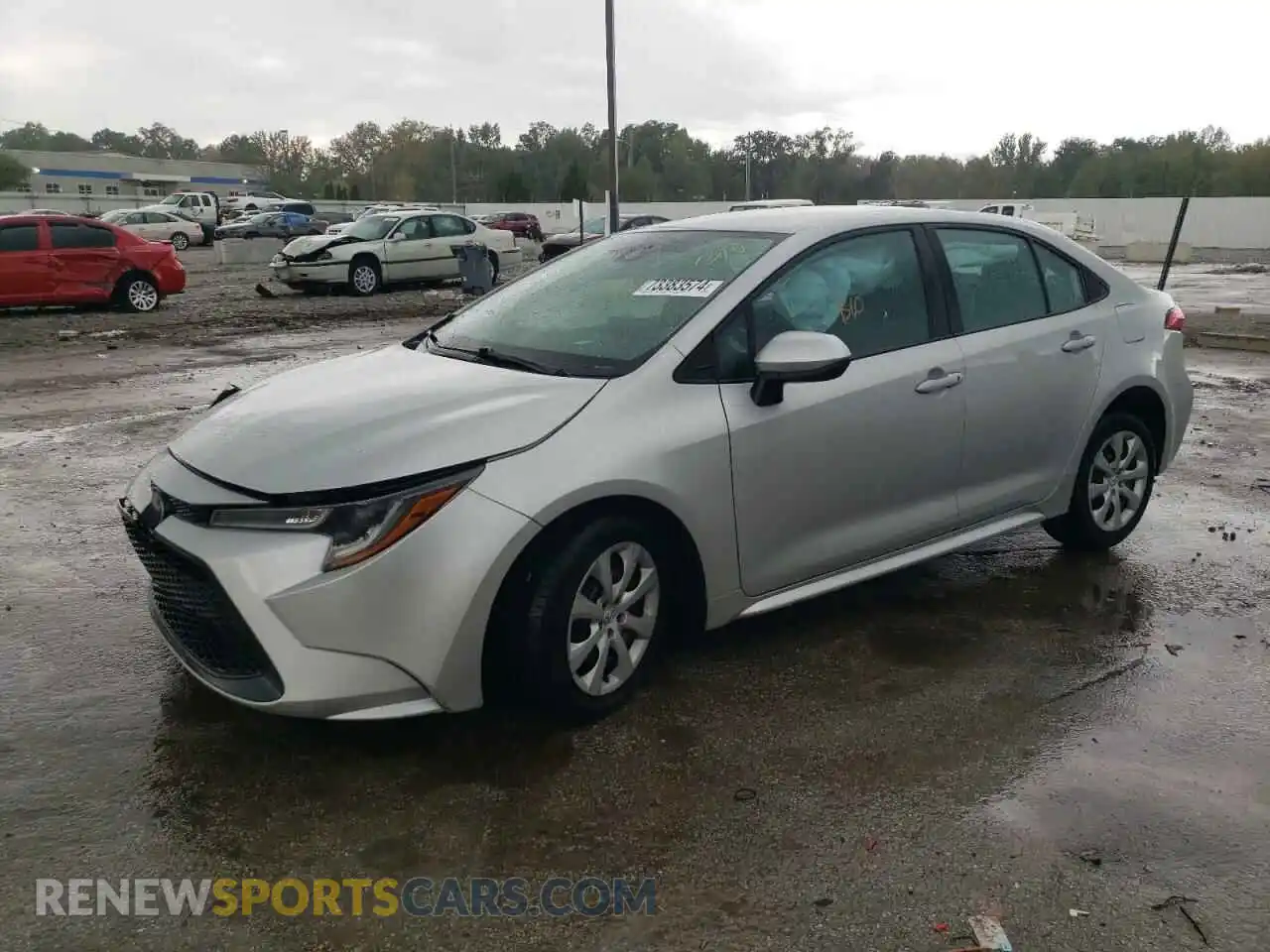 1 Photograph of a damaged car 5YFEPMAE5MP207742 TOYOTA COROLLA 2021