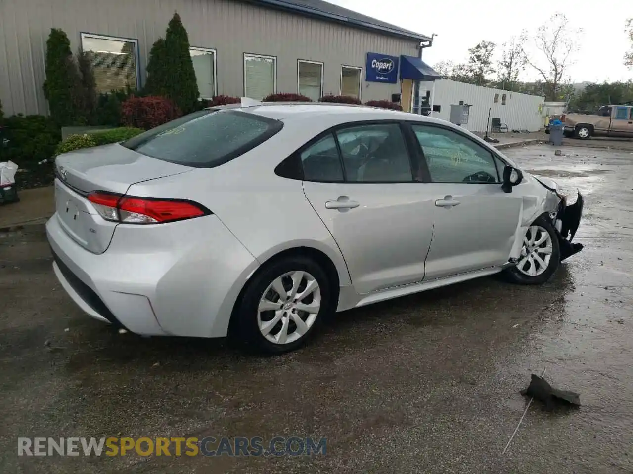 3 Photograph of a damaged car 5YFEPMAE5MP207742 TOYOTA COROLLA 2021