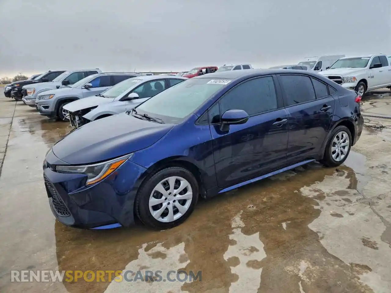 1 Photograph of a damaged car 5YFEPMAE5MP208244 TOYOTA COROLLA 2021