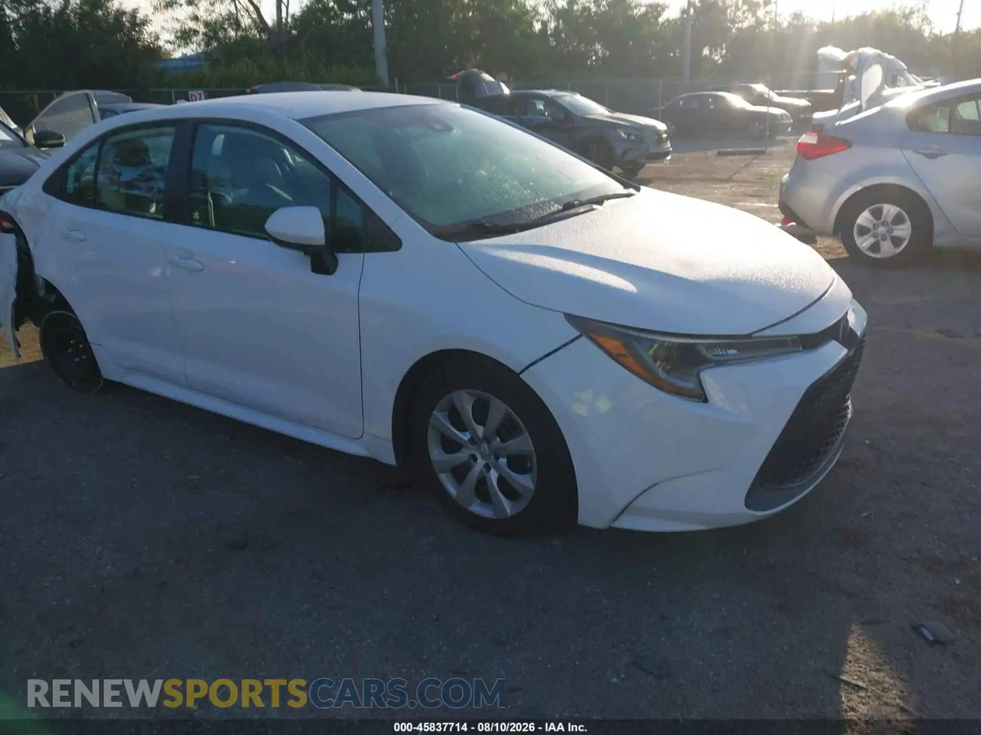 1 Photograph of a damaged car 5YFEPMAE5MP210110 TOYOTA COROLLA 2021