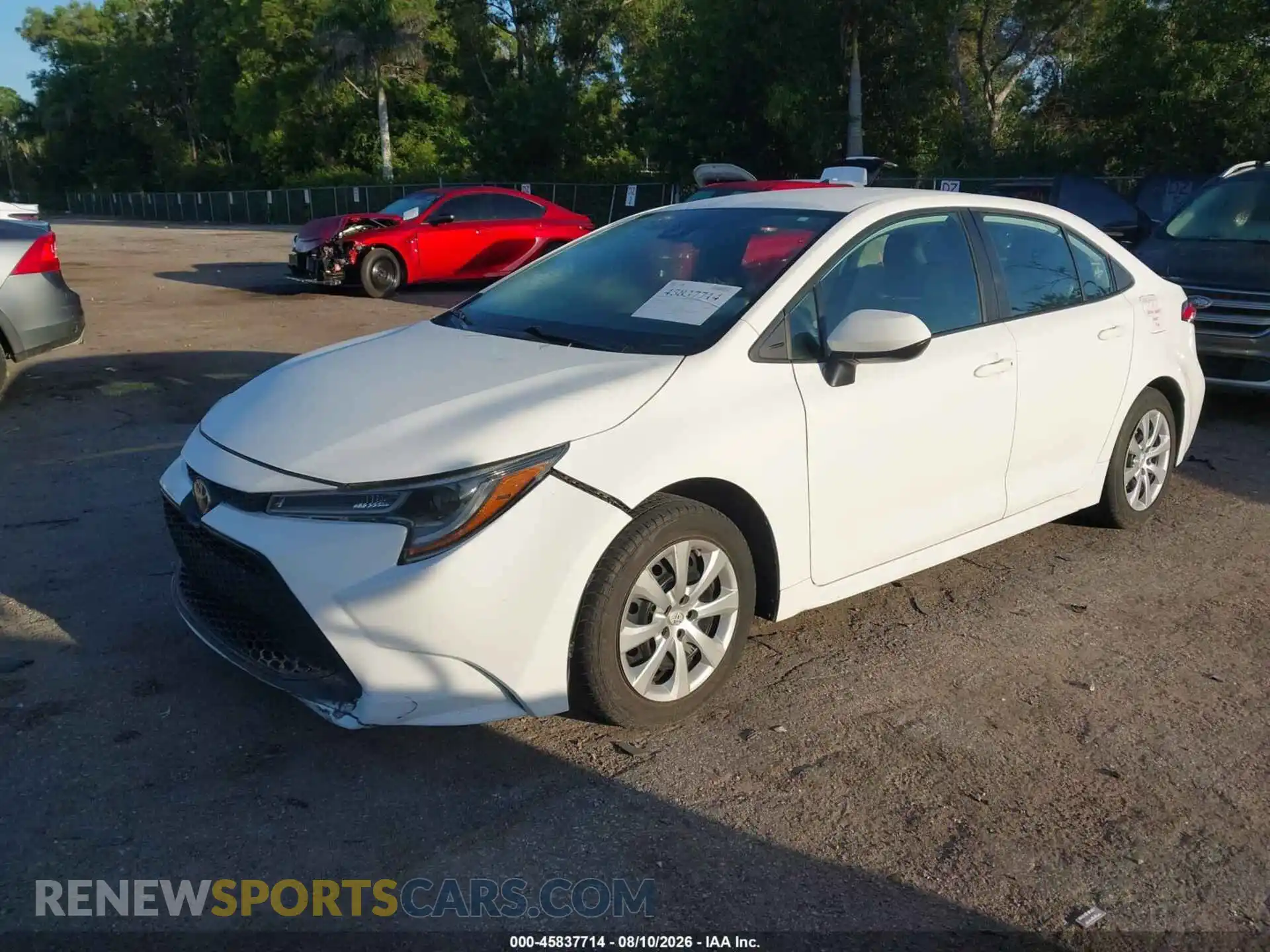 2 Photograph of a damaged car 5YFEPMAE5MP210110 TOYOTA COROLLA 2021