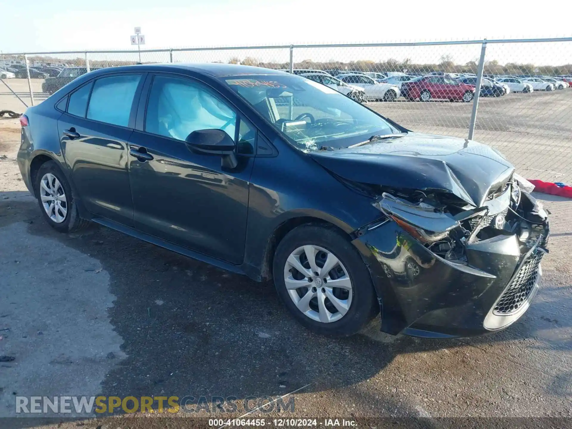 1 Photograph of a damaged car 5YFEPMAE5MP211306 TOYOTA COROLLA 2021