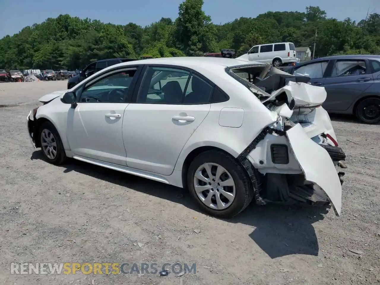 2 Фотография поврежденного автомобиля 5YFEPMAE5MP211628 TOYOTA COROLLA 2021