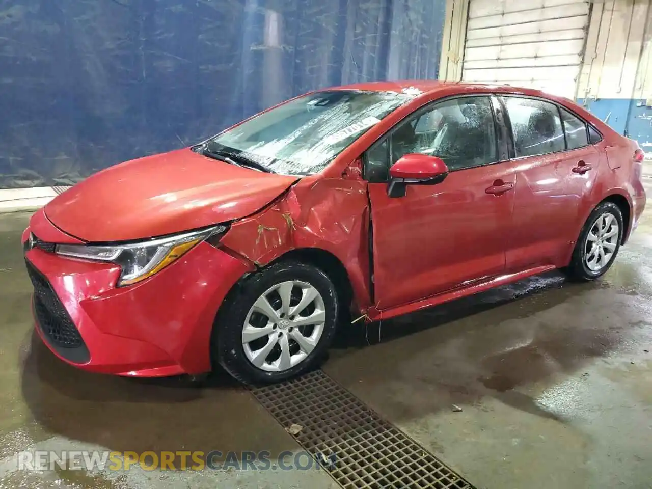 1 Photograph of a damaged car 5YFEPMAE5MP212519 TOYOTA COROLLA 2021