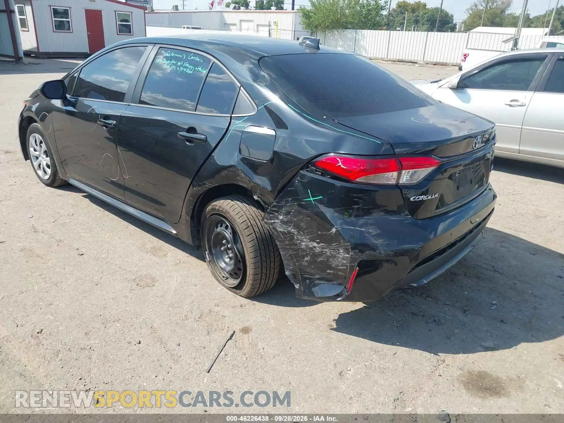 3 Photograph of a damaged car 5YFEPMAE5MP215498 TOYOTA COROLLA 2021