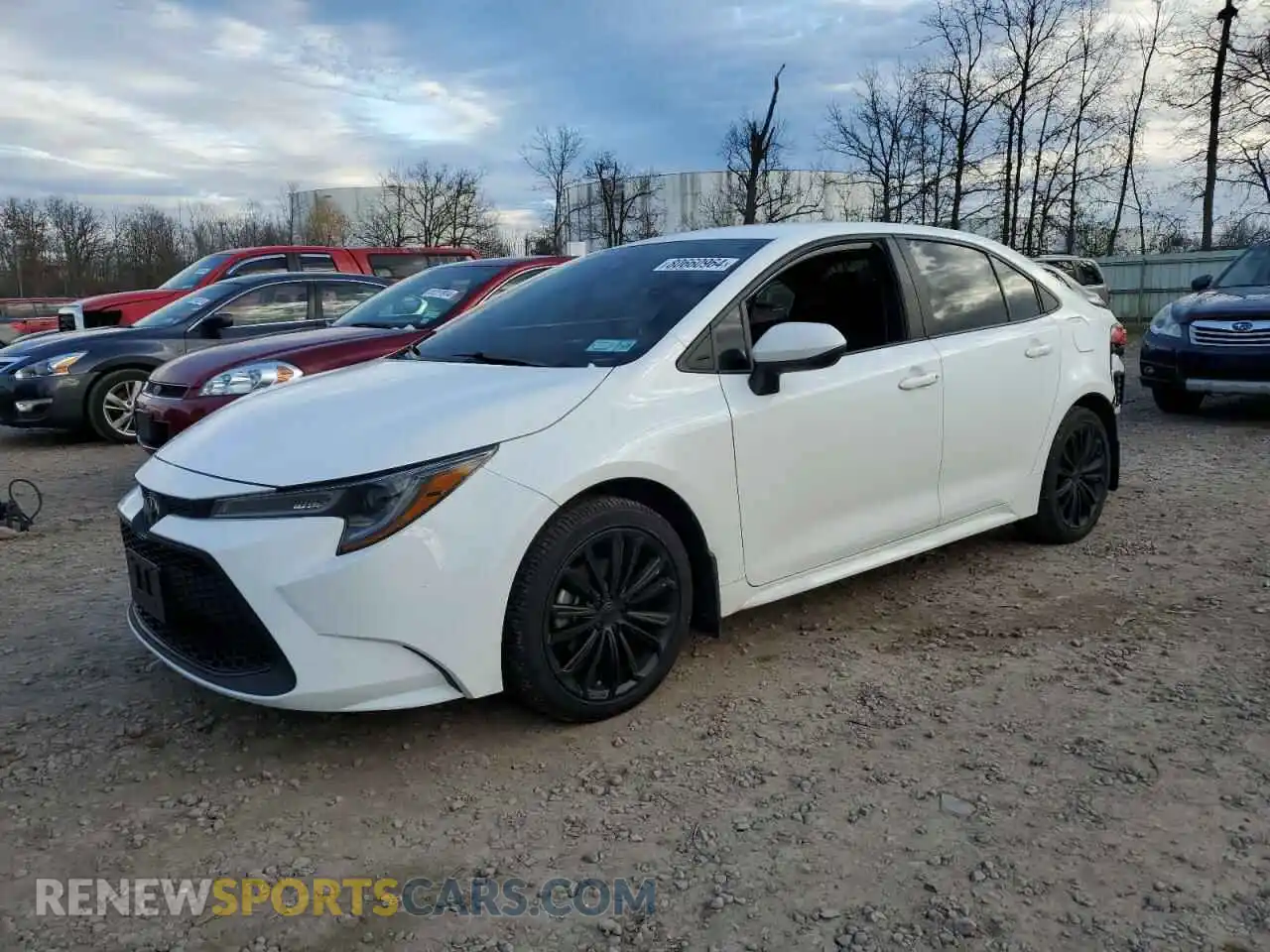 1 Photograph of a damaged car 5YFEPMAE5MP217123 TOYOTA COROLLA 2021