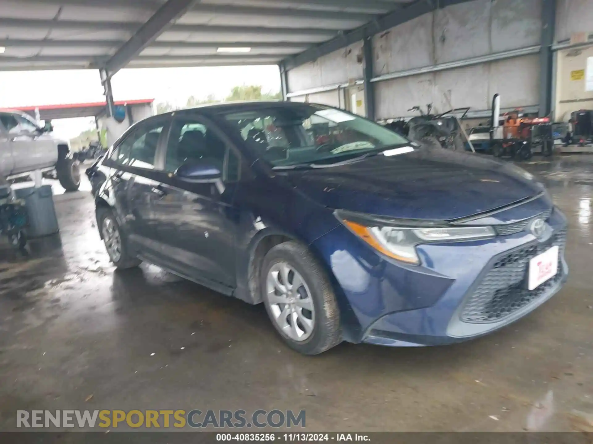 1 Photograph of a damaged car 5YFEPMAE5MP217607 TOYOTA COROLLA 2021