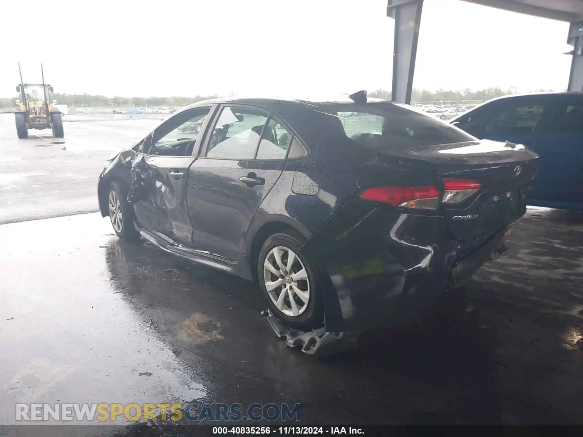 3 Photograph of a damaged car 5YFEPMAE5MP217607 TOYOTA COROLLA 2021