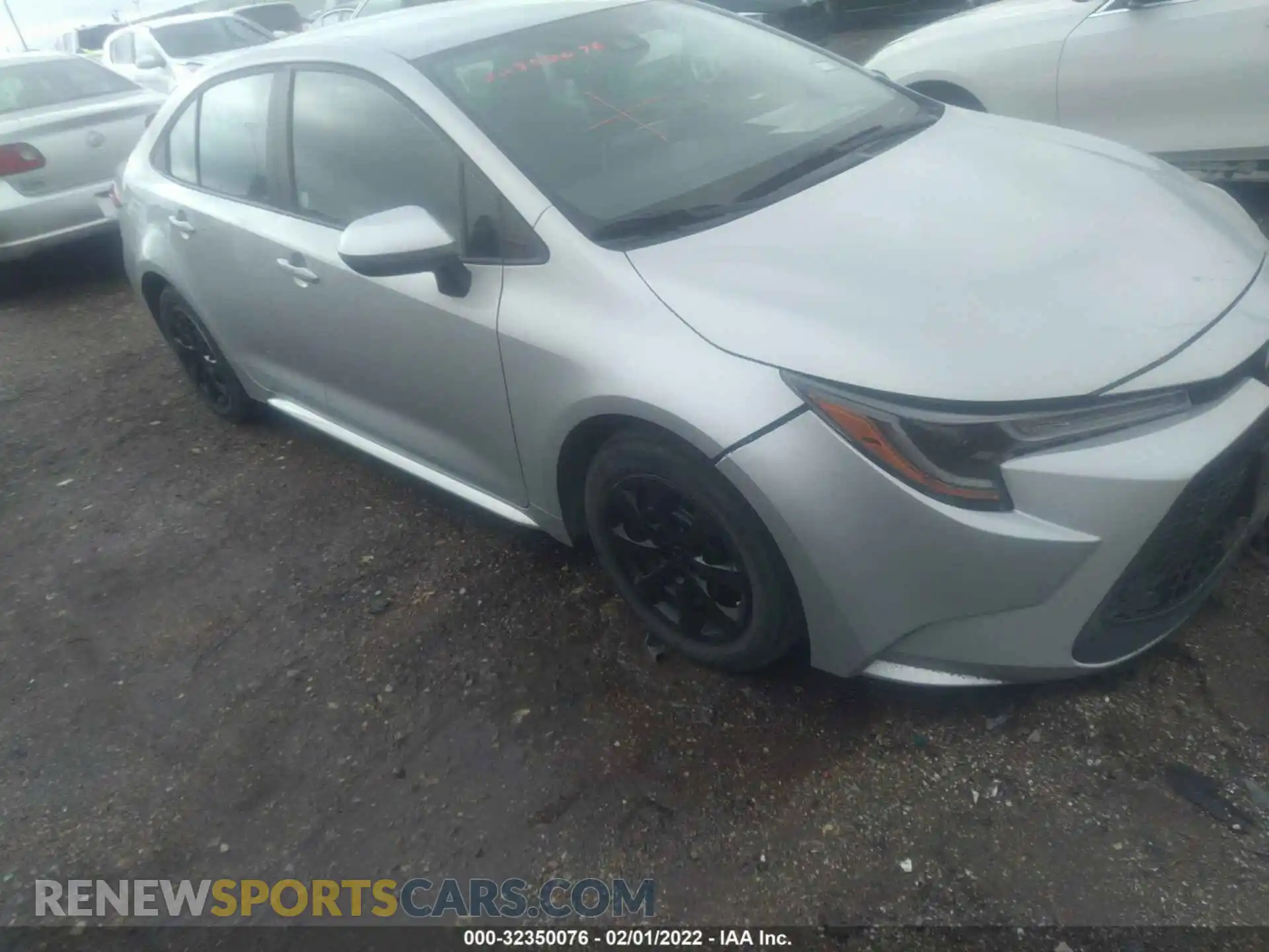1 Photograph of a damaged car 5YFEPMAE5MP218059 TOYOTA COROLLA 2021