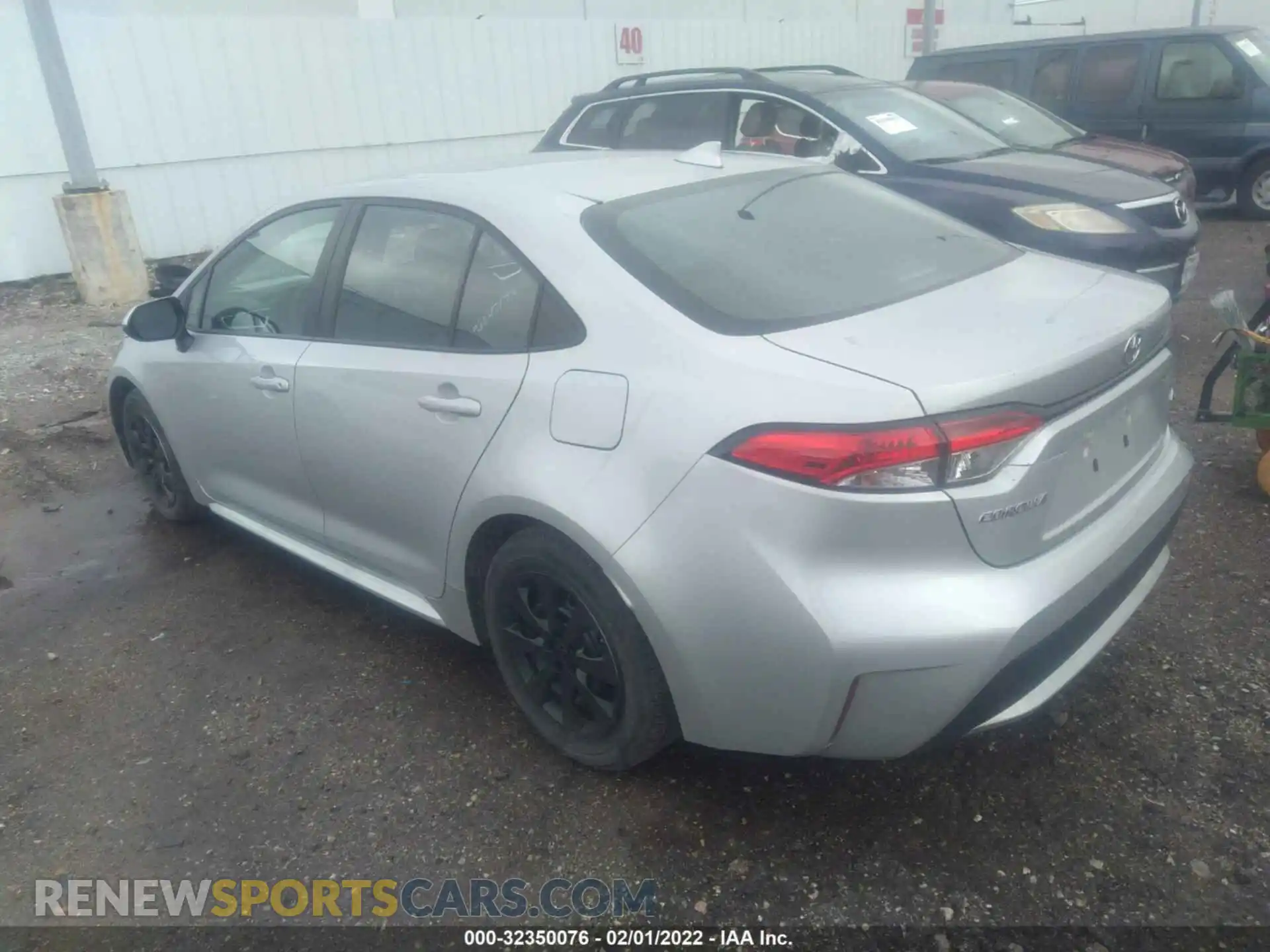 3 Photograph of a damaged car 5YFEPMAE5MP218059 TOYOTA COROLLA 2021