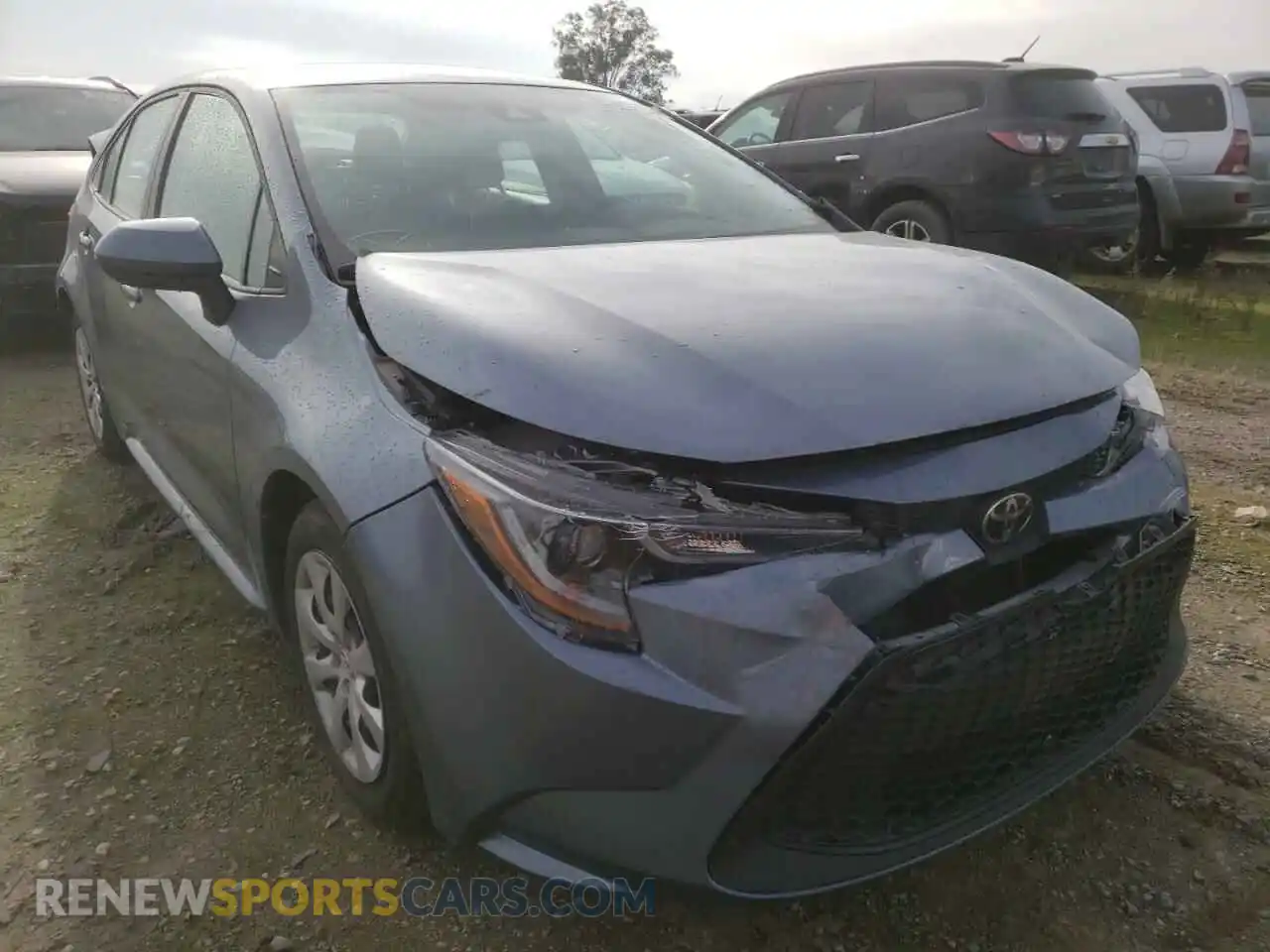 1 Photograph of a damaged car 5YFEPMAE5MP222628 TOYOTA COROLLA 2021