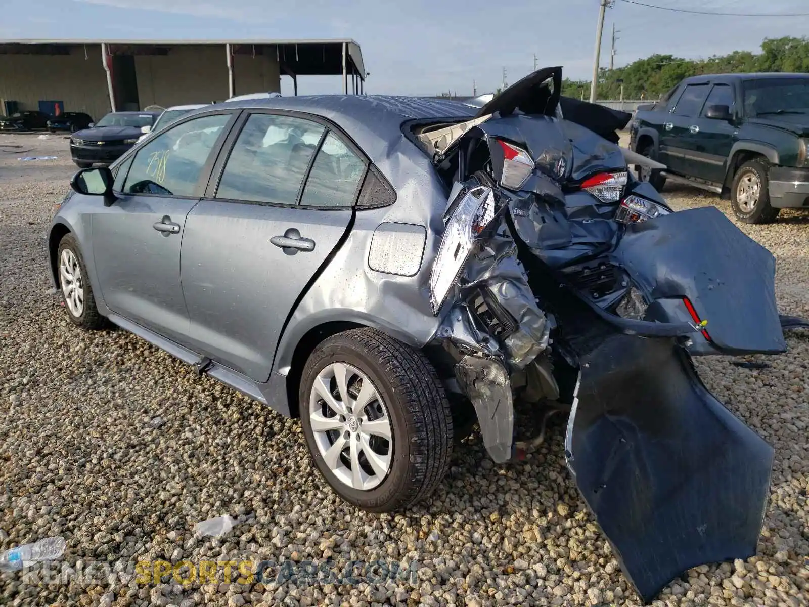 3 Photograph of a damaged car 5YFEPMAE5MP223116 TOYOTA COROLLA 2021