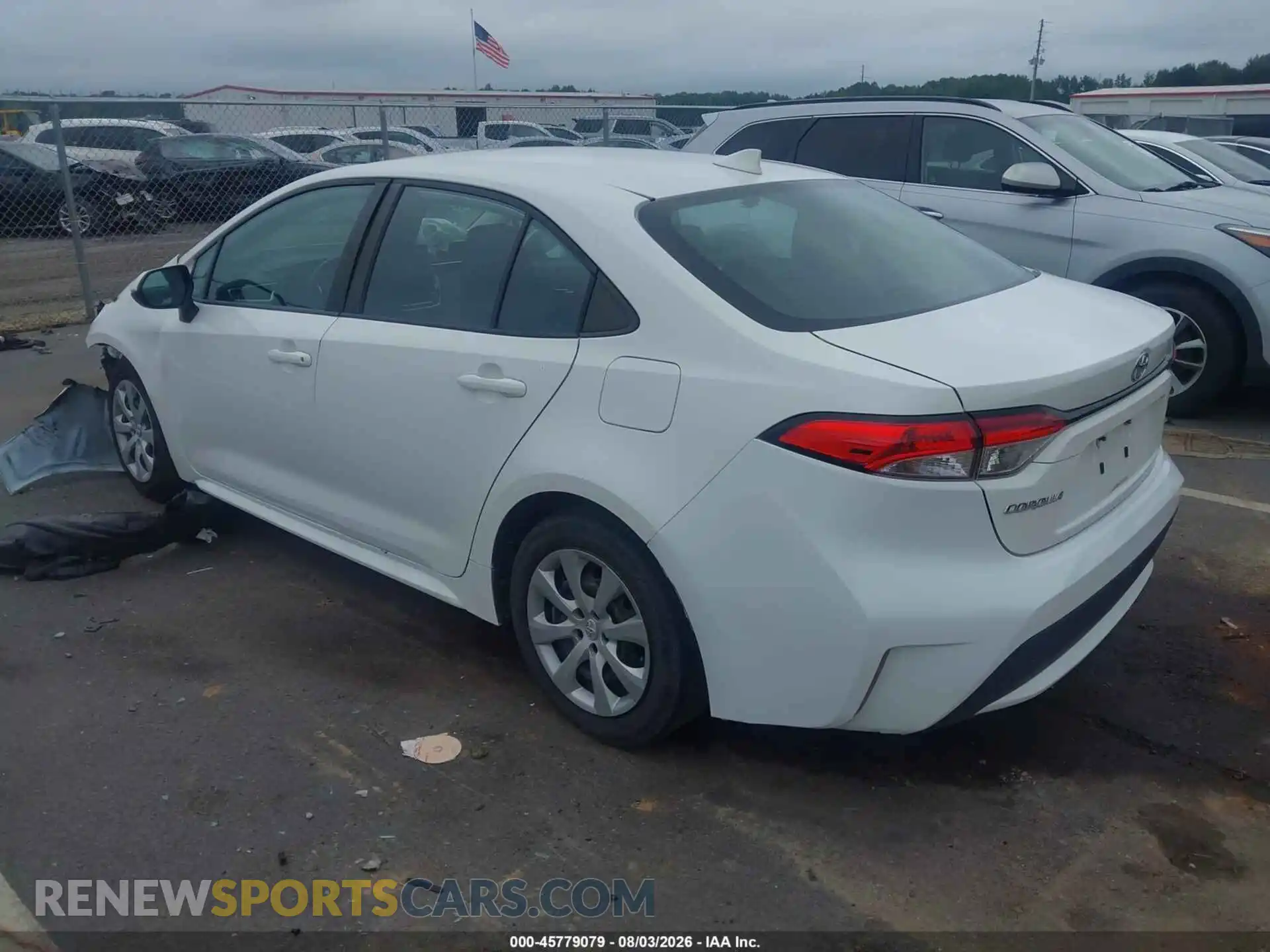 3 Фотография поврежденного автомобиля 5YFEPMAE5MP223813 TOYOTA COROLLA 2021