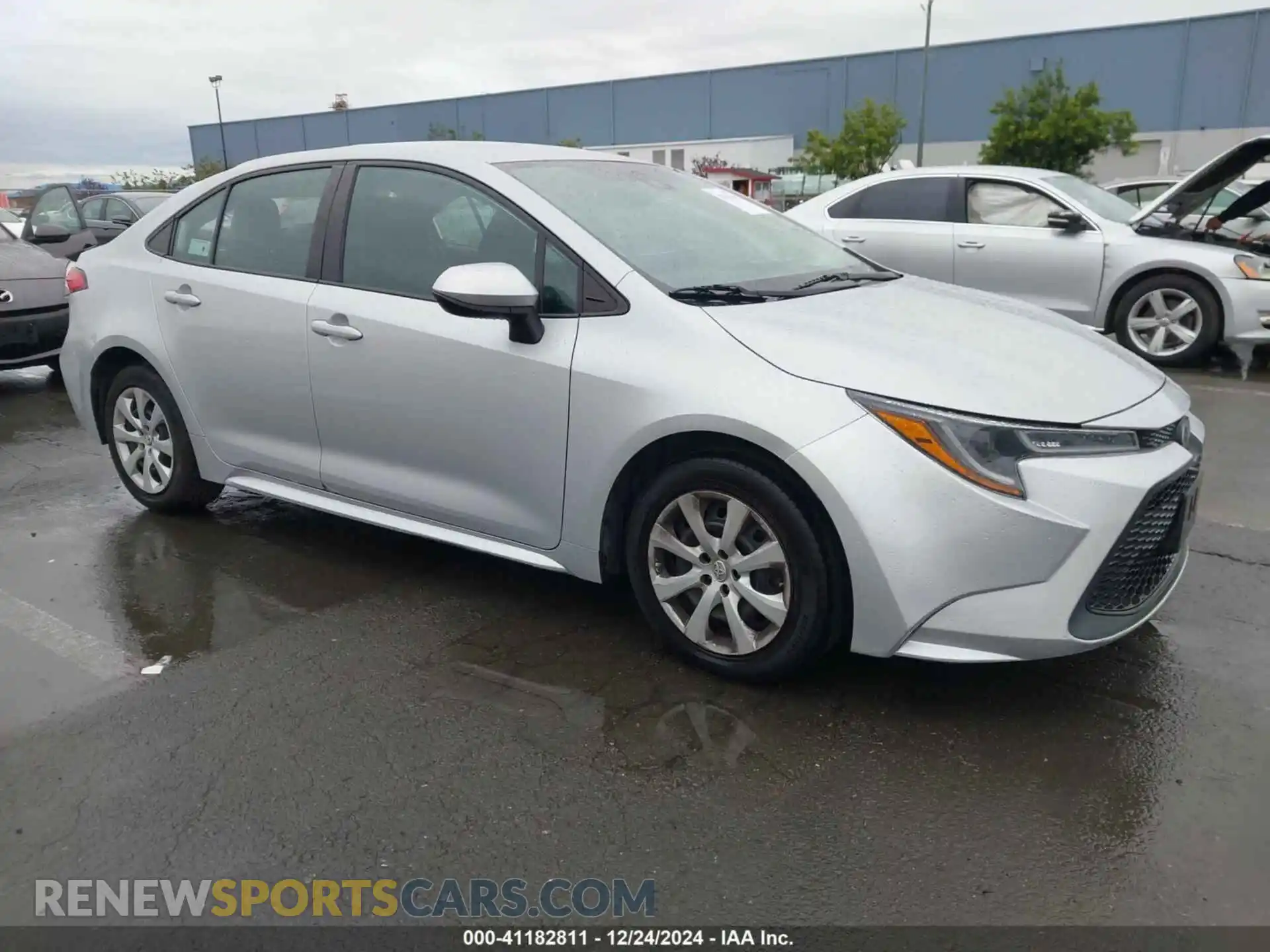 1 Photograph of a damaged car 5YFEPMAE5MP224766 TOYOTA COROLLA 2021