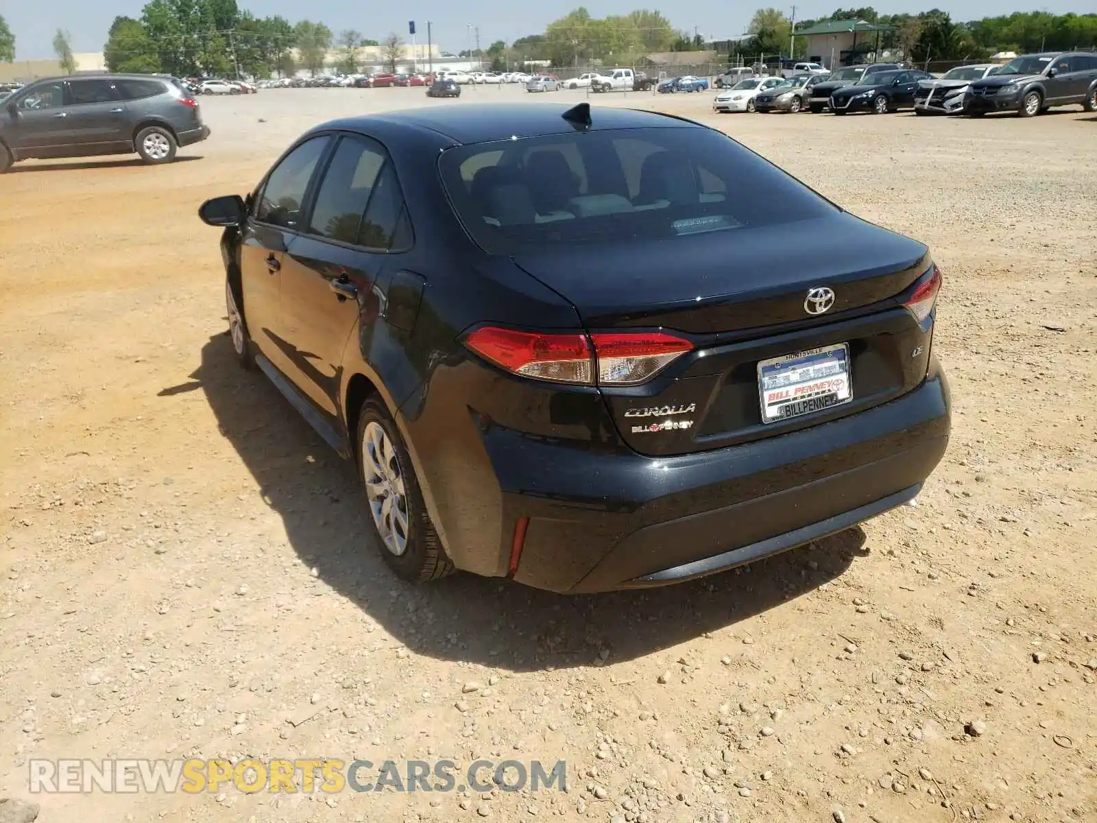 3 Photograph of a damaged car 5YFEPMAE5MP226520 TOYOTA COROLLA 2021