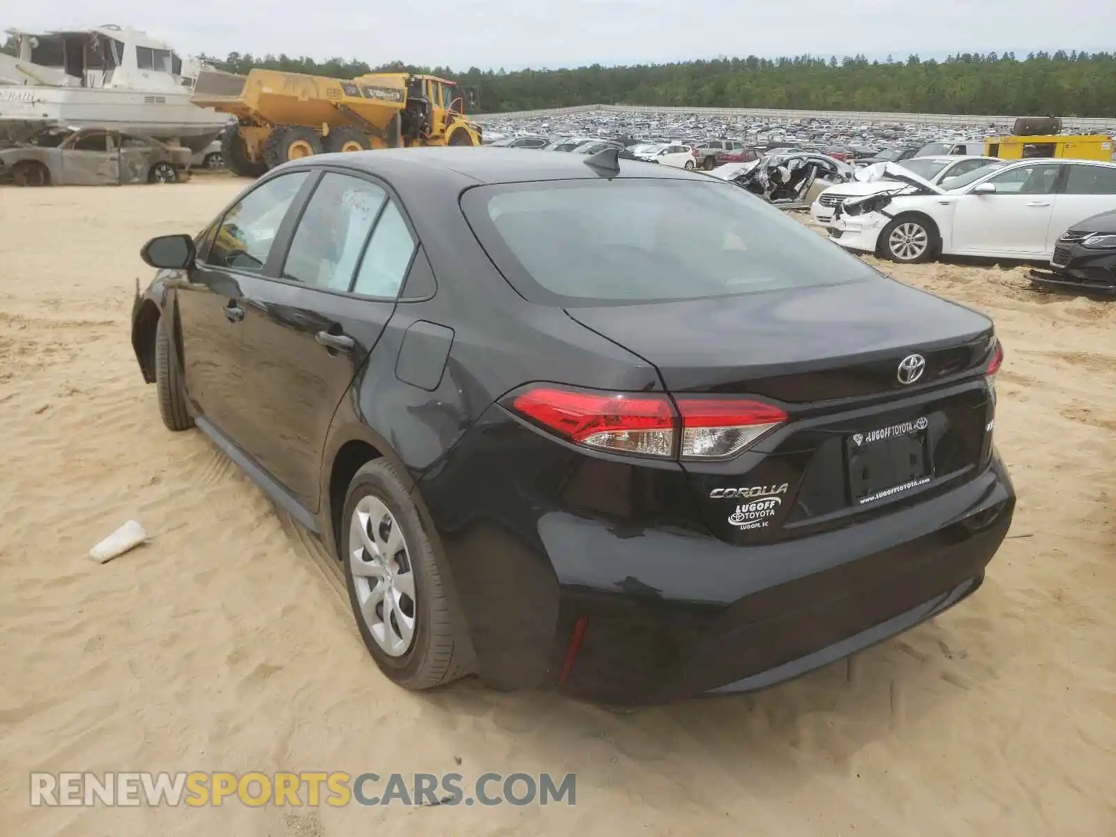3 Photograph of a damaged car 5YFEPMAE5MP226551 TOYOTA COROLLA 2021