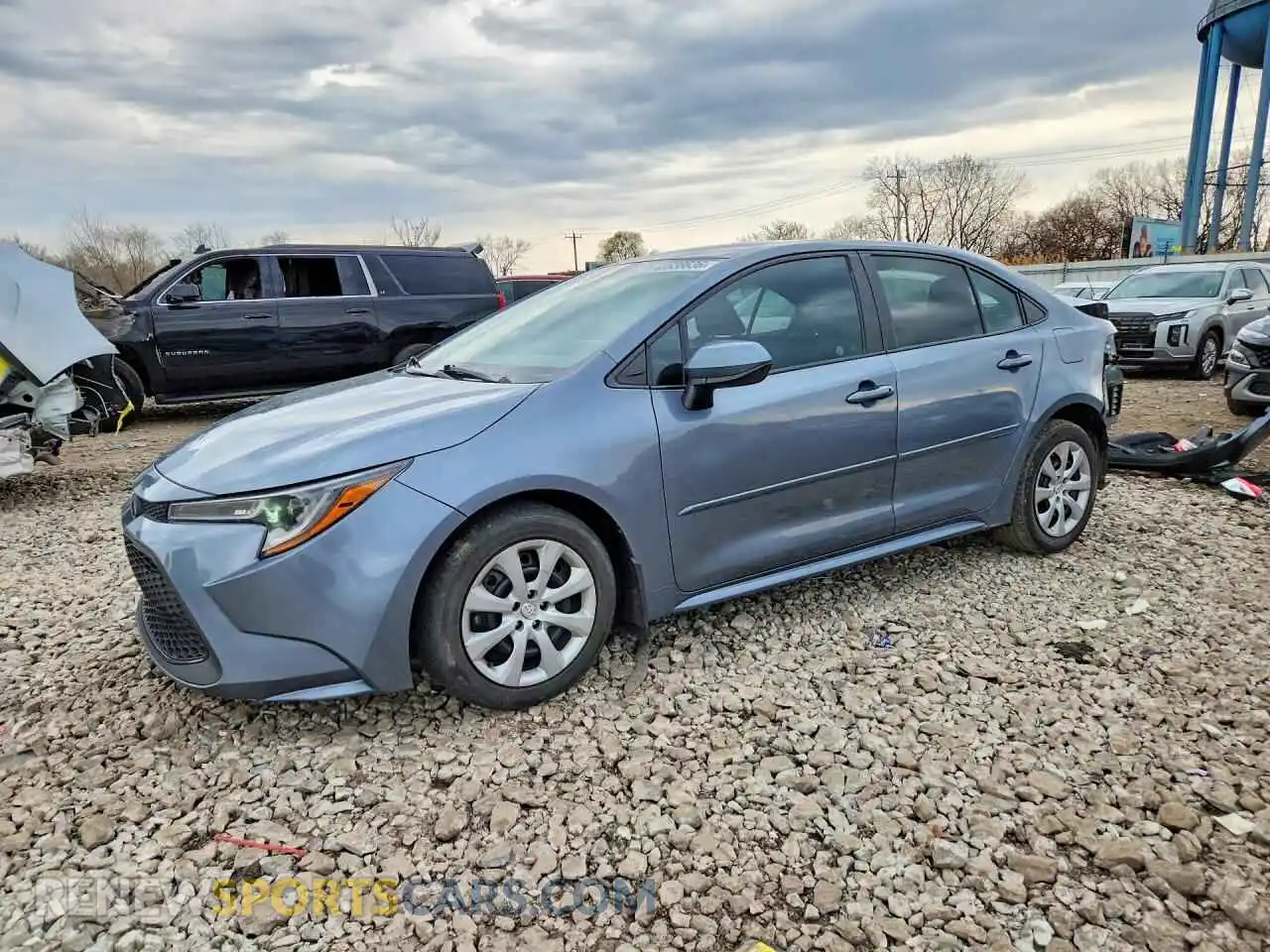 1 Photograph of a damaged car 5YFEPMAE5MP226713 TOYOTA COROLLA 2021