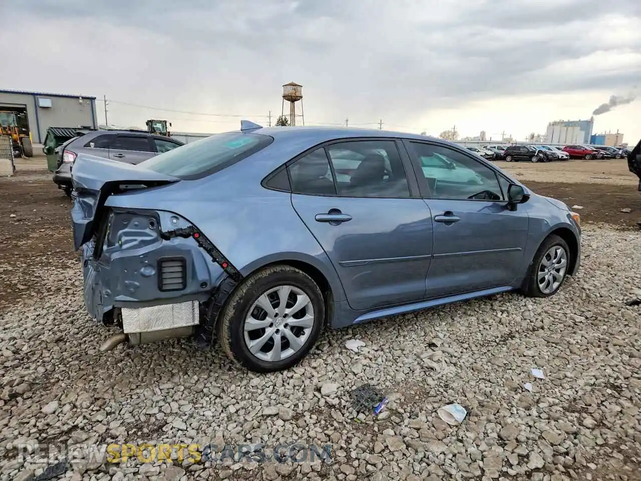3 Photograph of a damaged car 5YFEPMAE5MP226713 TOYOTA COROLLA 2021