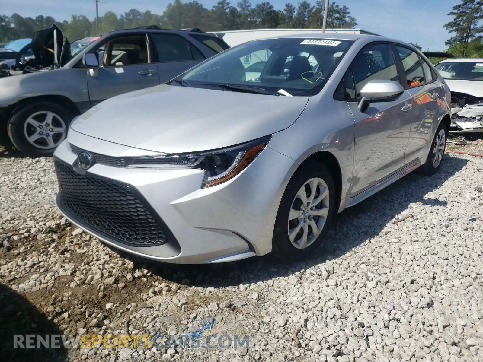 2 Photograph of a damaged car 5YFEPMAE5MP232138 TOYOTA COROLLA 2021