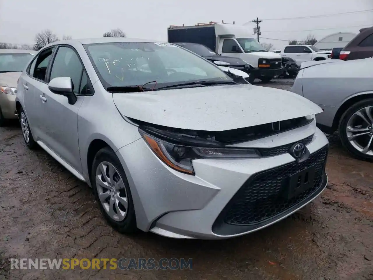 1 Photograph of a damaged car 5YFEPMAE5MP233340 TOYOTA COROLLA 2021