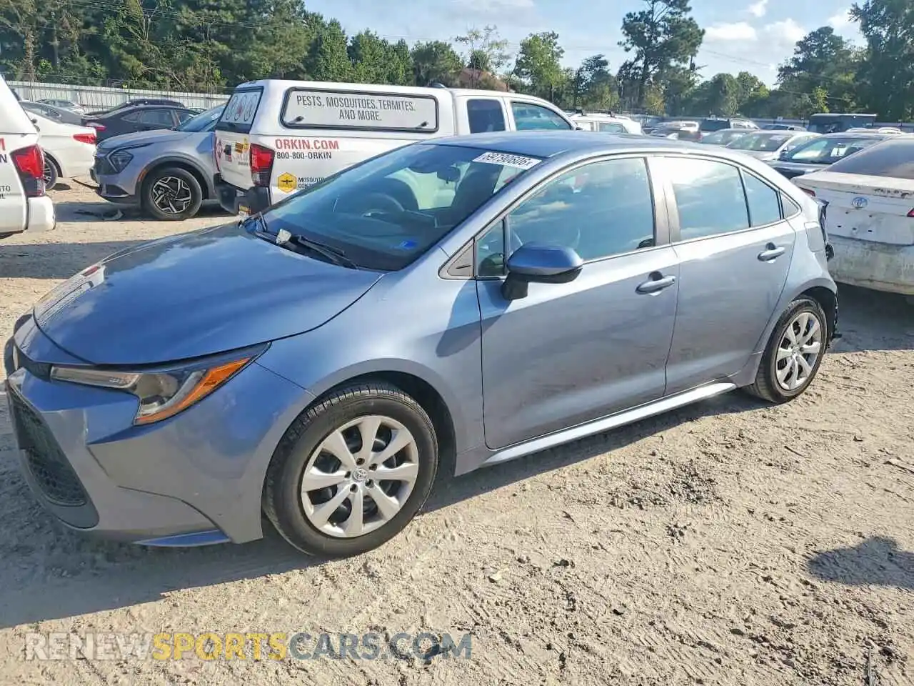 1 Photograph of a damaged car 5YFEPMAE5MP234116 TOYOTA COROLLA 2021