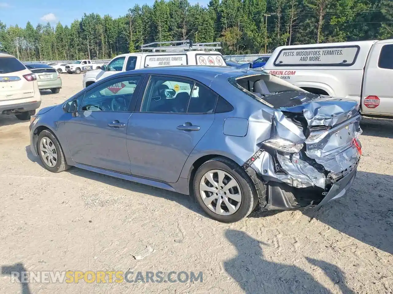 2 Photograph of a damaged car 5YFEPMAE5MP234116 TOYOTA COROLLA 2021