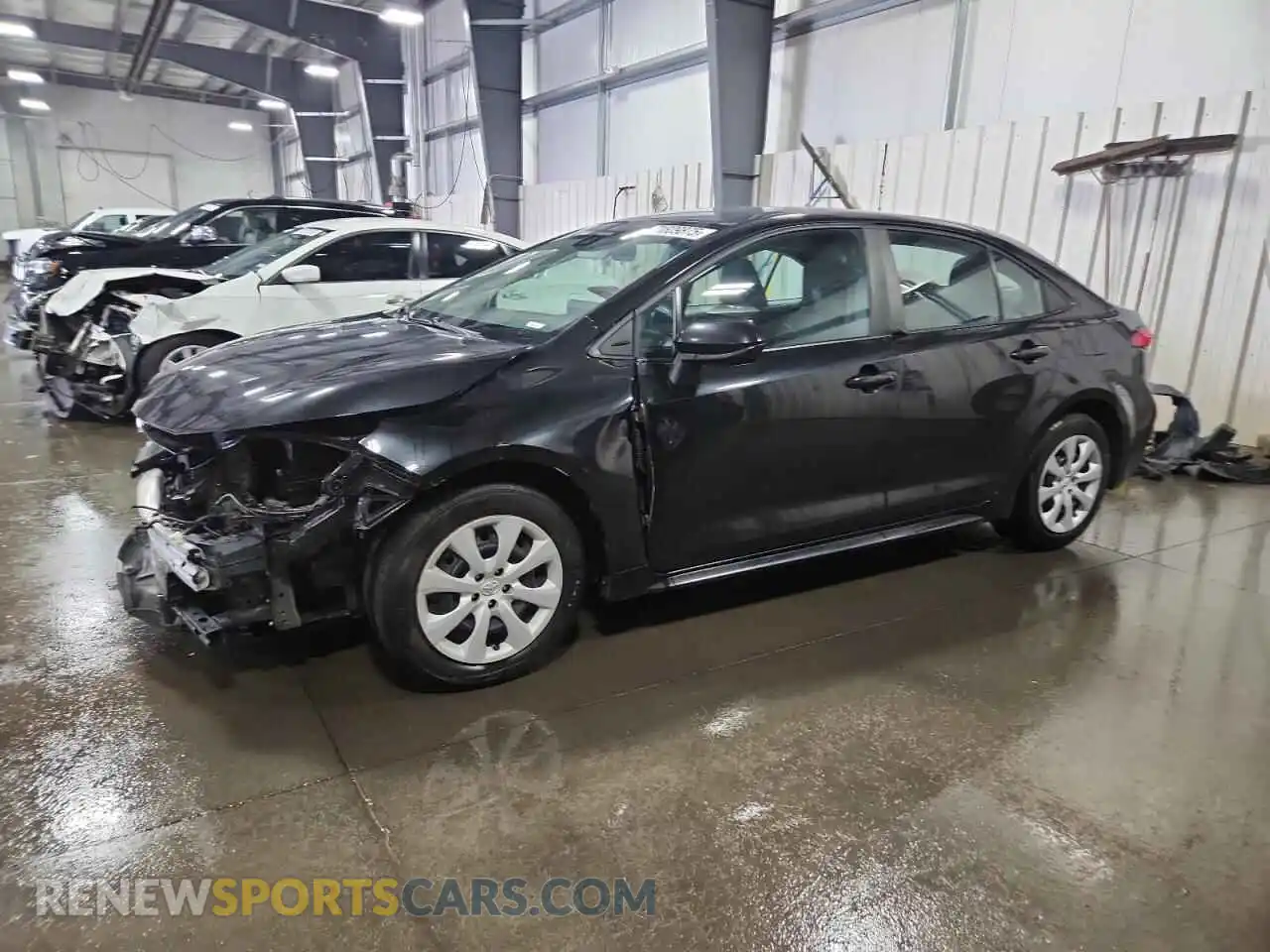 1 Photograph of a damaged car 5YFEPMAE5MP234312 TOYOTA COROLLA 2021
