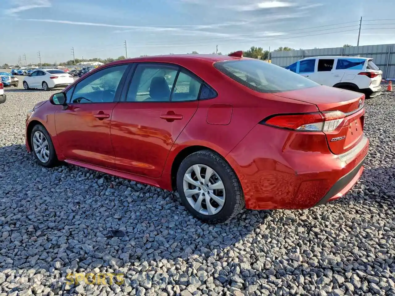 2 Photograph of a damaged car 5YFEPMAE5MP240269 TOYOTA COROLLA 2021