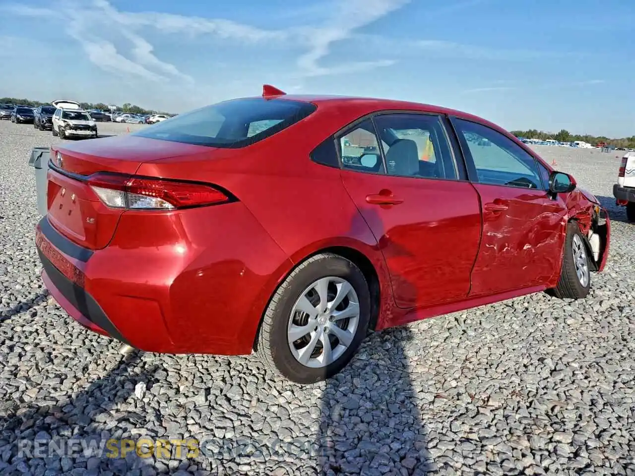 3 Photograph of a damaged car 5YFEPMAE5MP240269 TOYOTA COROLLA 2021