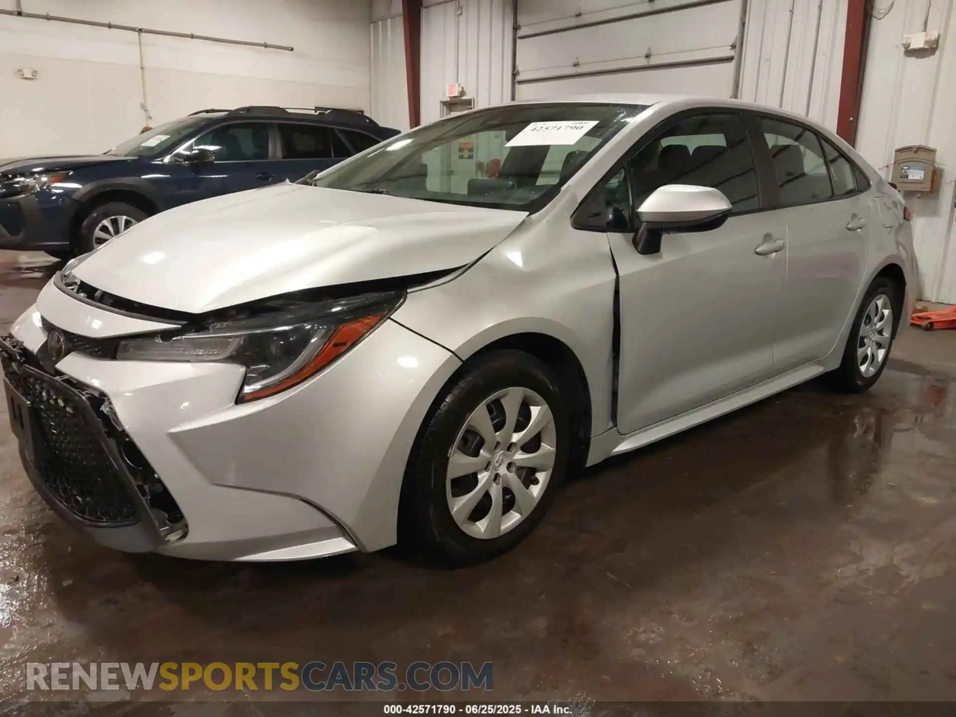 2 Photograph of a damaged car 5YFEPMAE5MP244970 TOYOTA COROLLA 2021