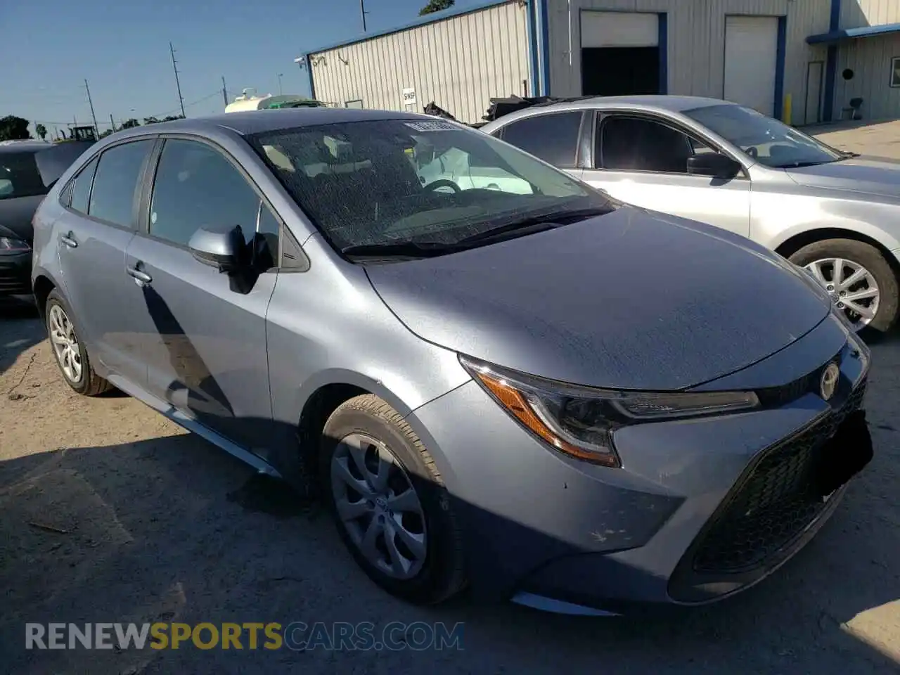1 Photograph of a damaged car 5YFEPMAE5MP248260 TOYOTA COROLLA 2021