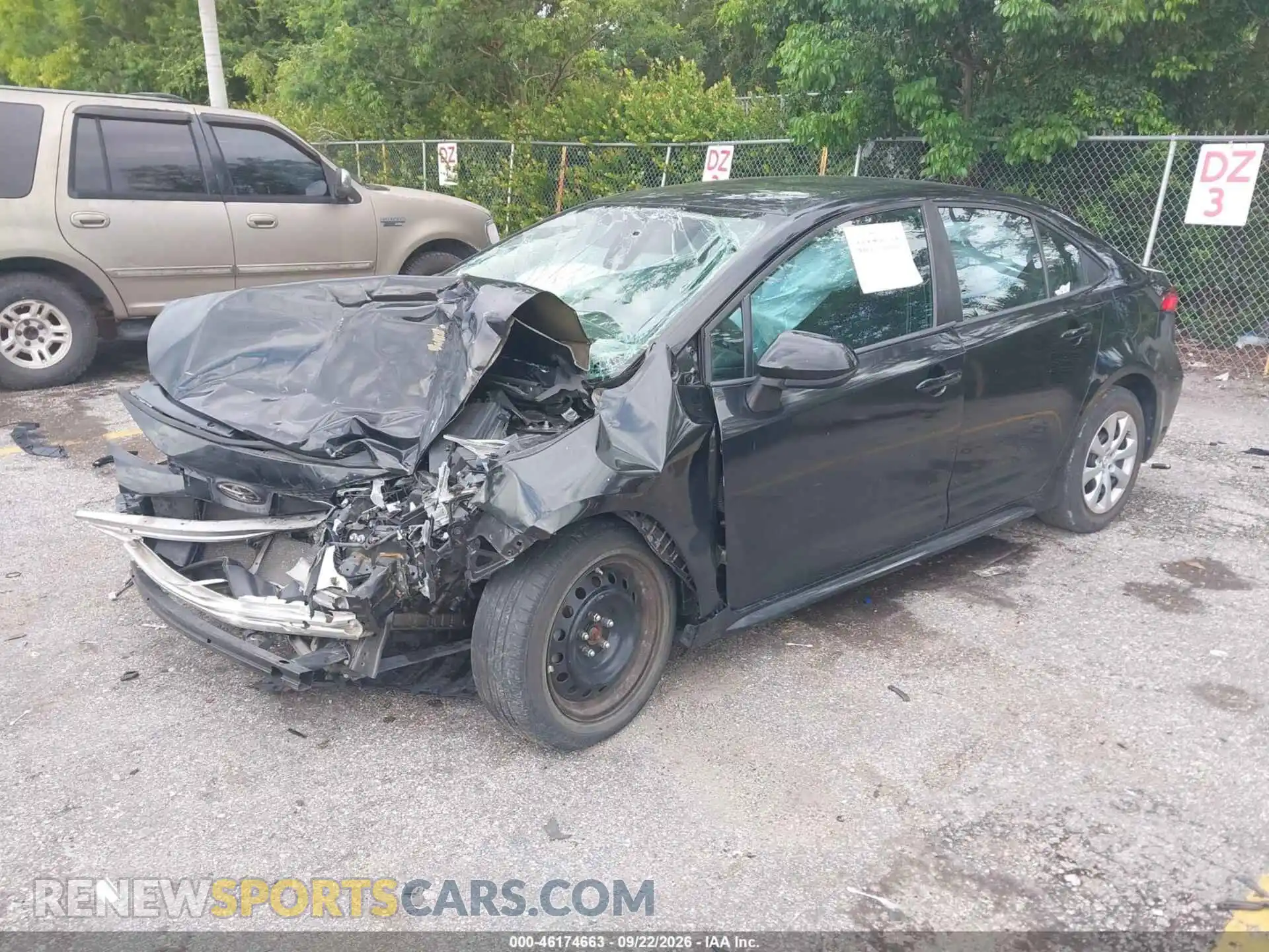 2 Photograph of a damaged car 5YFEPMAE5MP248484 TOYOTA COROLLA 2021