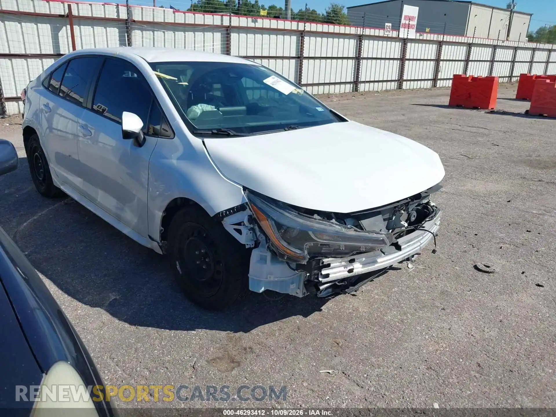 1 fotografías del automóvil dañado 5YFEPMAE5MP248534 TOYOTA COROLLA 2021