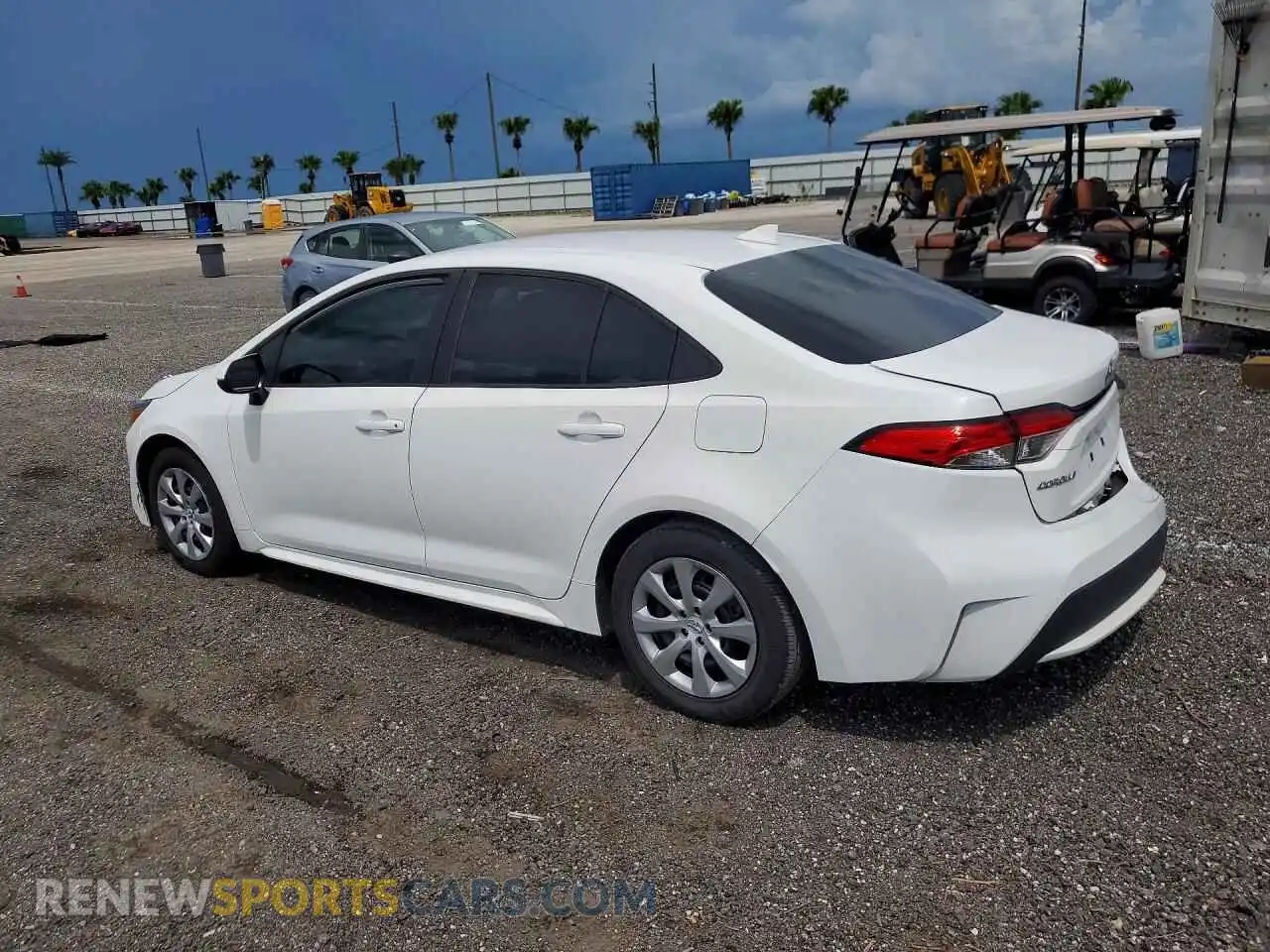 2 Фотография поврежденного автомобиля 5YFEPMAE5MP248727 TOYOTA COROLLA 2021