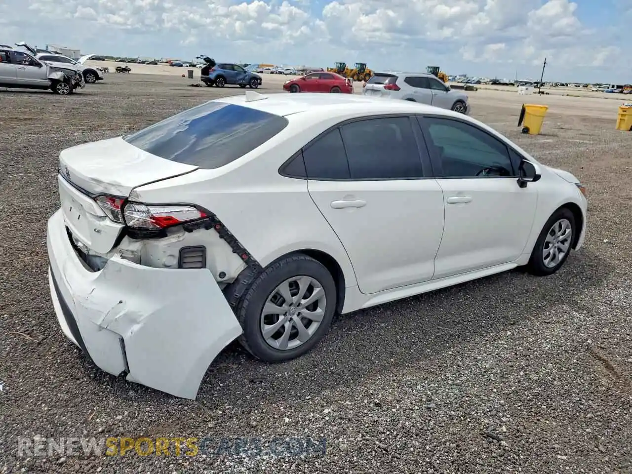 3 Фотография поврежденного автомобиля 5YFEPMAE5MP248727 TOYOTA COROLLA 2021