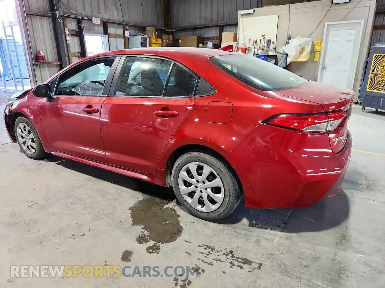 2 Photograph of a damaged car 5YFEPMAE5MP251806 TOYOTA COROLLA 2021