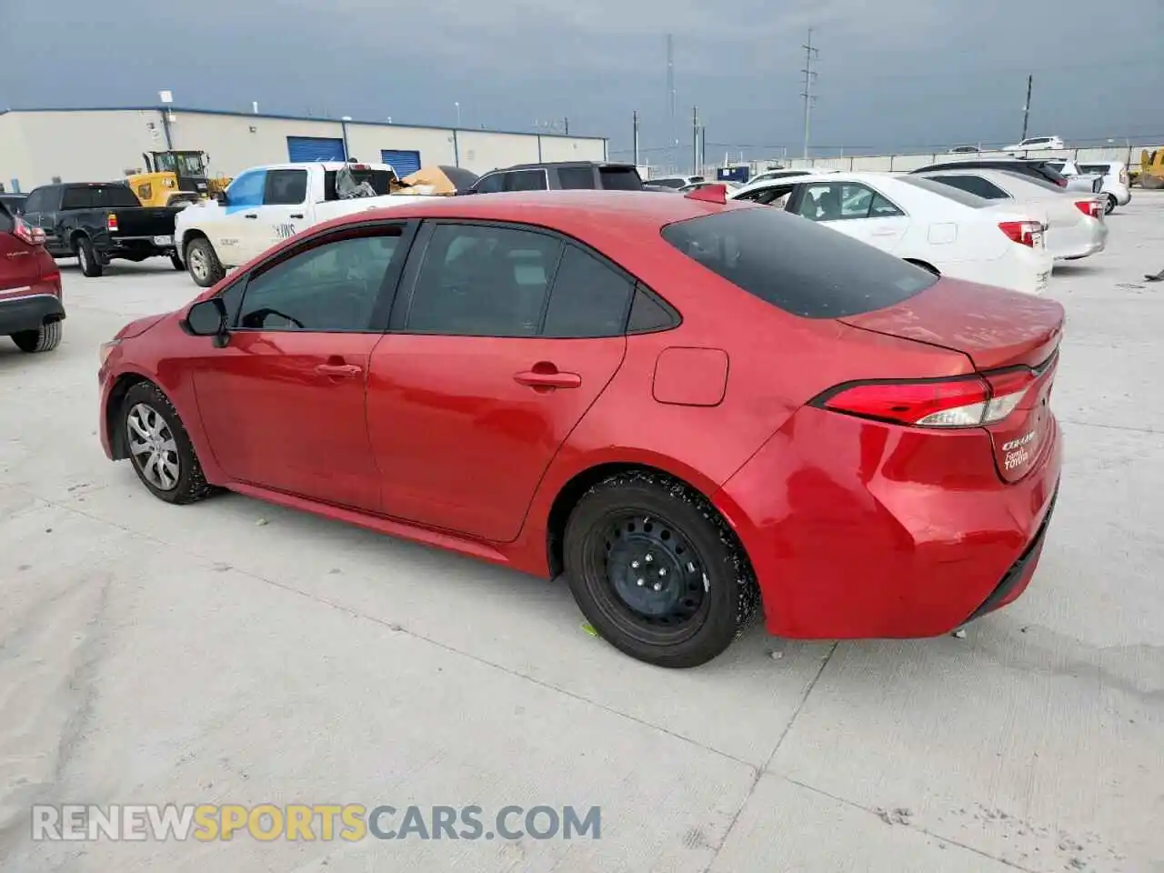 2 Photograph of a damaged car 5YFEPMAE5MP255001 TOYOTA COROLLA 2021