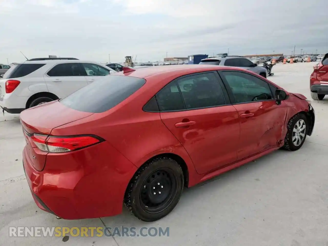 3 Photograph of a damaged car 5YFEPMAE5MP255001 TOYOTA COROLLA 2021