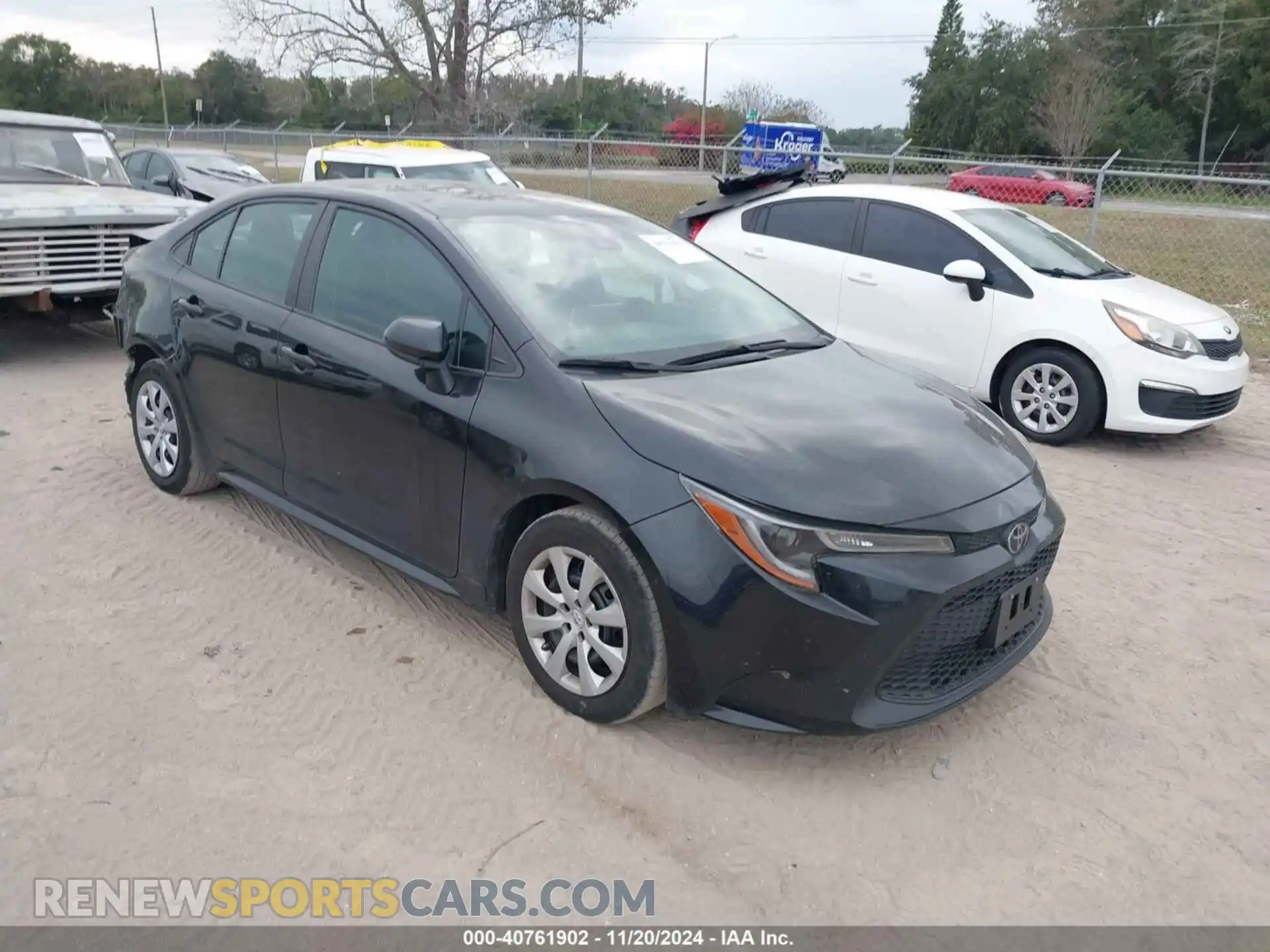 1 Photograph of a damaged car 5YFEPMAE5MP258738 TOYOTA COROLLA 2021