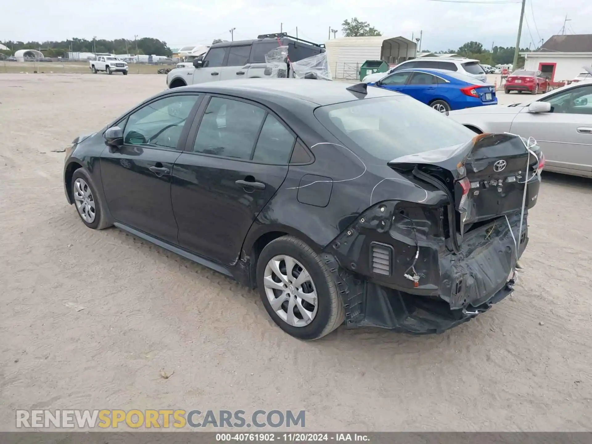 3 Photograph of a damaged car 5YFEPMAE5MP258738 TOYOTA COROLLA 2021