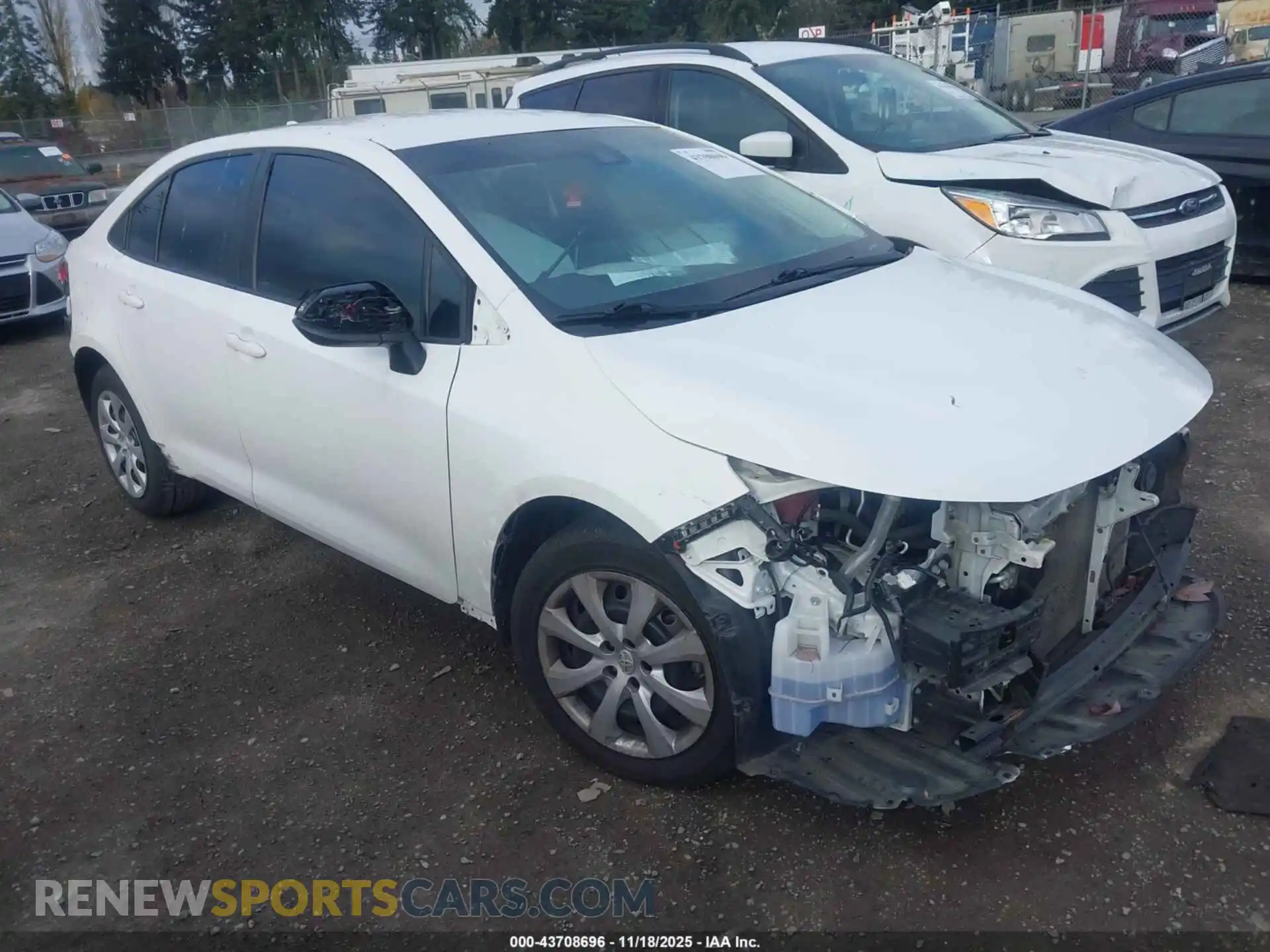 1 Photograph of a damaged car 5YFEPMAE5MP259887 TOYOTA COROLLA 2021