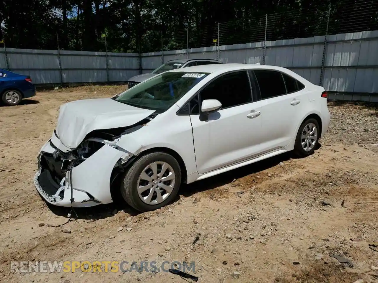 1 Photograph of a damaged car 5YFEPMAE5MP261784 TOYOTA COROLLA 2021